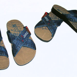 Papuce 26-30 decije *otvorene jeans trake* 011