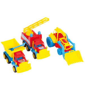 MINI TRIPL SET KAMIONA ZA GRADJEVINU 2764