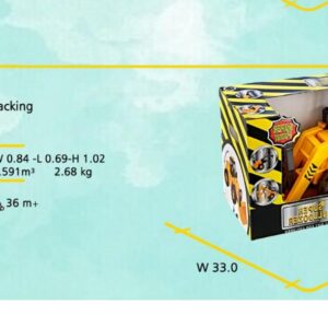 Bager Super Buldozer (KUTIJA) 4584: