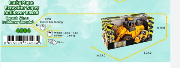Bager Super Buldozer (KUTIJA) 4584: