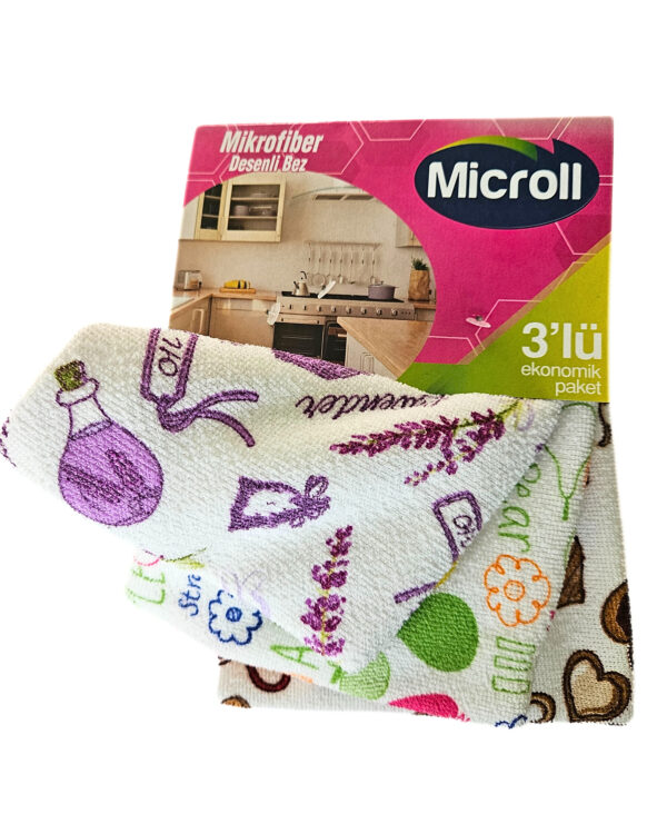 Krpa MIKROFIBER 3/1 dezen (40*40)