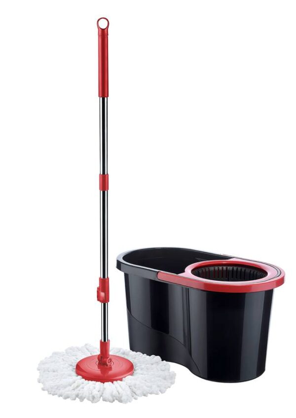 Mop za ciscenje QUANTUM crni spin(16l) 1112