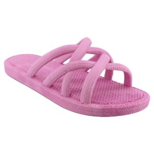 12494 Zenske papuce 36-40, 37-41  t.lila,novo roze,t.plavo