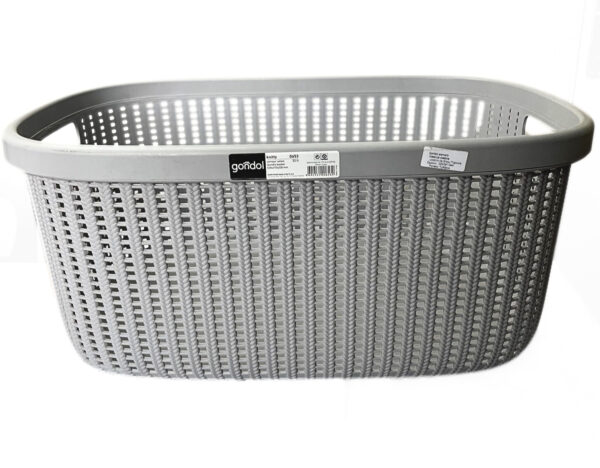 KNITTY korpa pletena za ves 32lit G-653